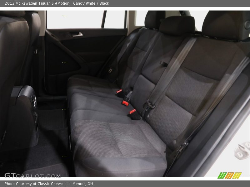 Candy White / Black 2013 Volkswagen Tiguan S 4Motion