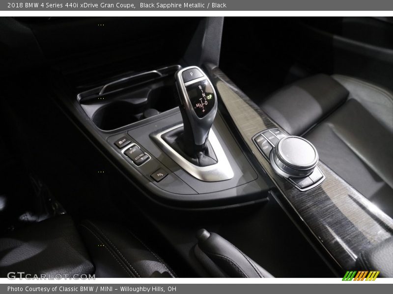Black Sapphire Metallic / Black 2018 BMW 4 Series 440i xDrive Gran Coupe