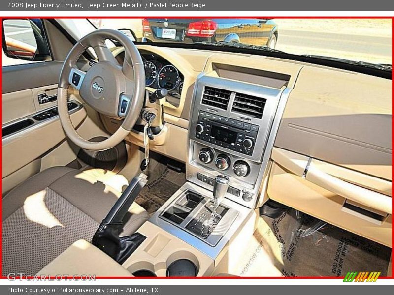 Jeep Green Metallic / Pastel Pebble Beige 2008 Jeep Liberty Limited