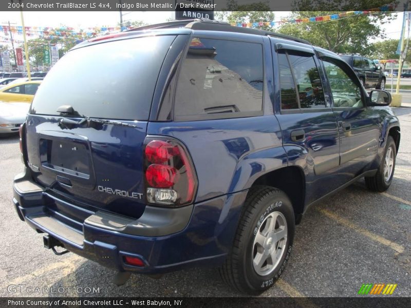 Indigo Blue Metallic / Dark Pewter 2004 Chevrolet TrailBlazer LS 4x4