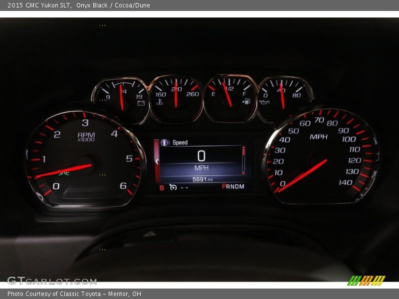 Onyx Black / Cocoa/Dune 2015 GMC Yukon SLT