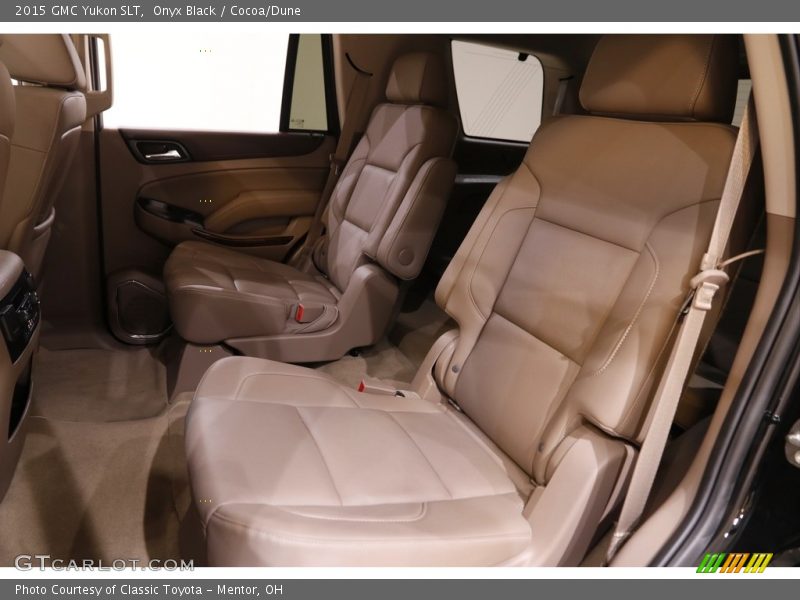 Onyx Black / Cocoa/Dune 2015 GMC Yukon SLT