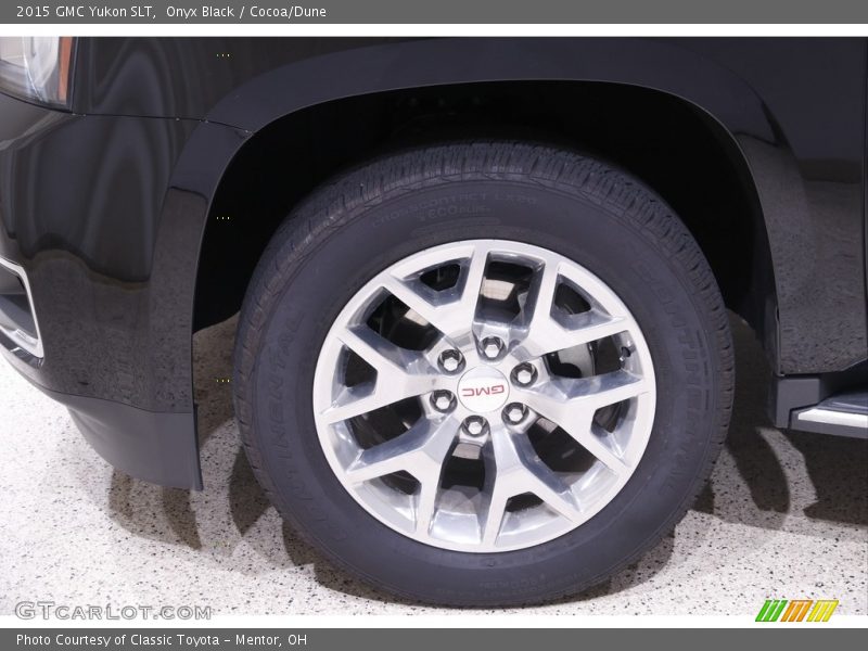 Onyx Black / Cocoa/Dune 2015 GMC Yukon SLT