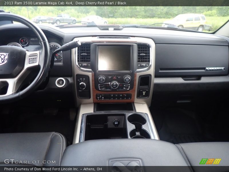 Dashboard of 2013 3500 Laramie Mega Cab 4x4