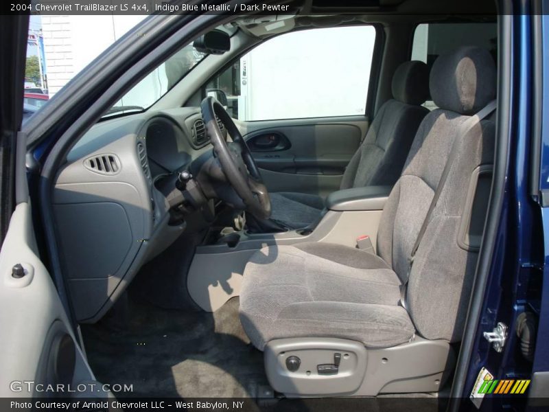 Indigo Blue Metallic / Dark Pewter 2004 Chevrolet TrailBlazer LS 4x4