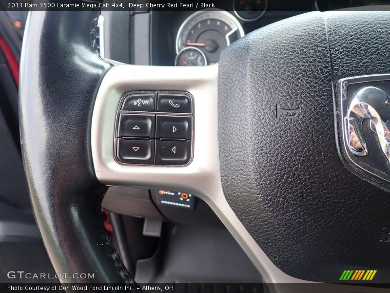  2013 3500 Laramie Mega Cab 4x4 Steering Wheel