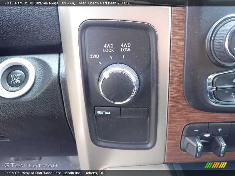 Controls of 2013 3500 Laramie Mega Cab 4x4