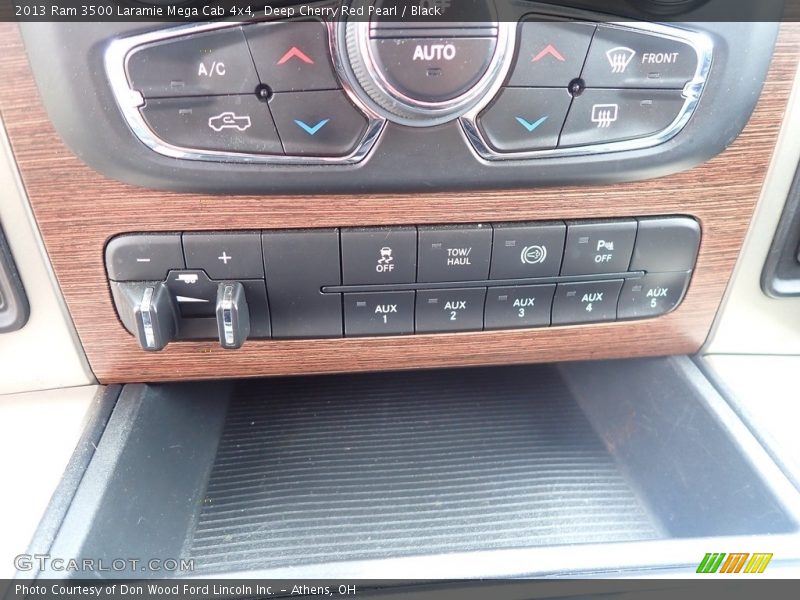 Controls of 2013 3500 Laramie Mega Cab 4x4