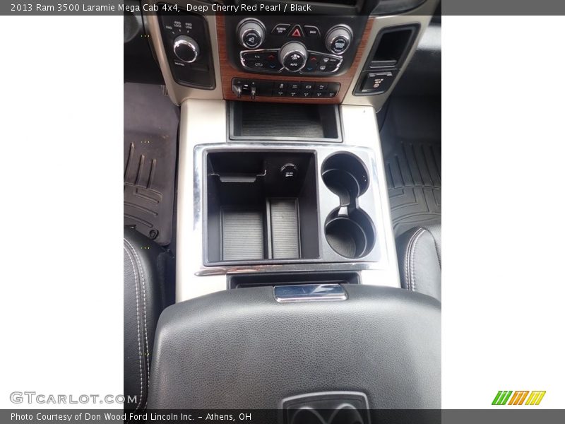 Deep Cherry Red Pearl / Black 2013 Ram 3500 Laramie Mega Cab 4x4