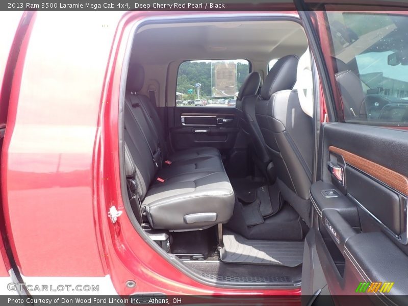 Deep Cherry Red Pearl / Black 2013 Ram 3500 Laramie Mega Cab 4x4
