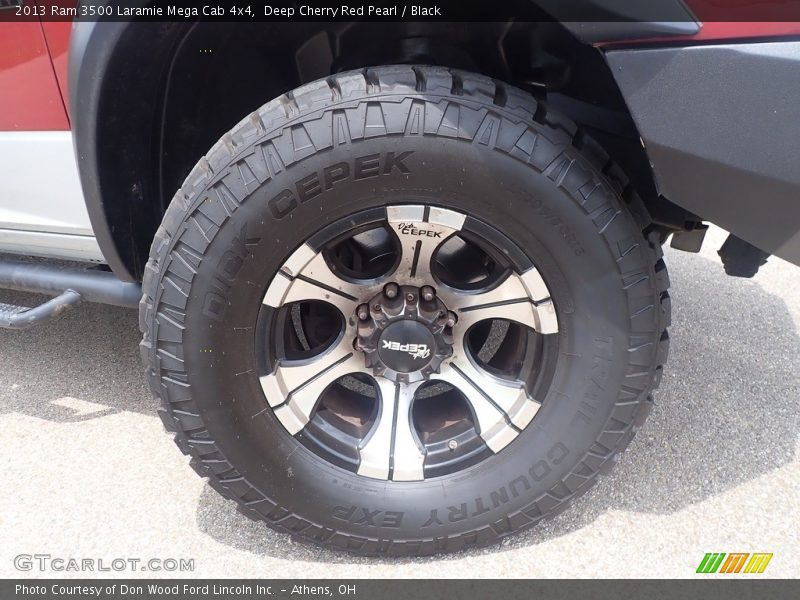 Custom Wheels of 2013 3500 Laramie Mega Cab 4x4