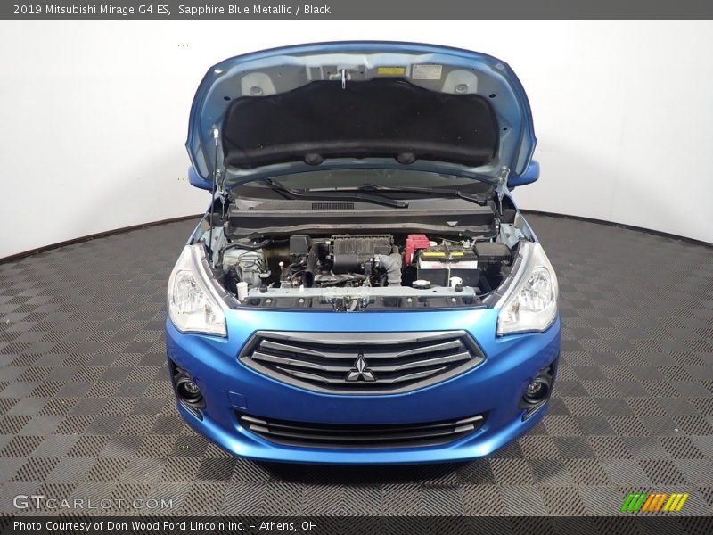 Sapphire Blue Metallic / Black 2019 Mitsubishi Mirage G4 ES