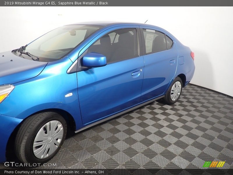 Sapphire Blue Metallic / Black 2019 Mitsubishi Mirage G4 ES