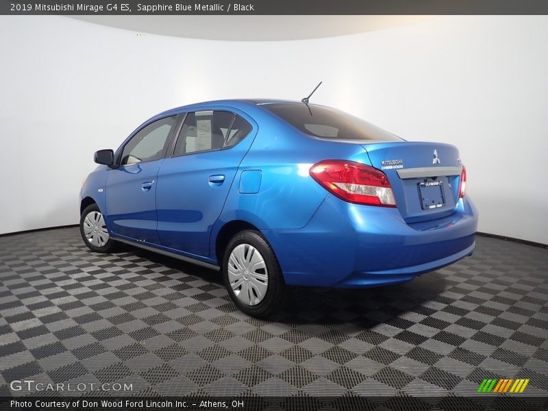 Sapphire Blue Metallic / Black 2019 Mitsubishi Mirage G4 ES