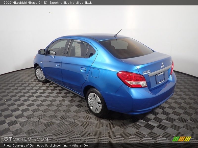 Sapphire Blue Metallic / Black 2019 Mitsubishi Mirage G4 ES