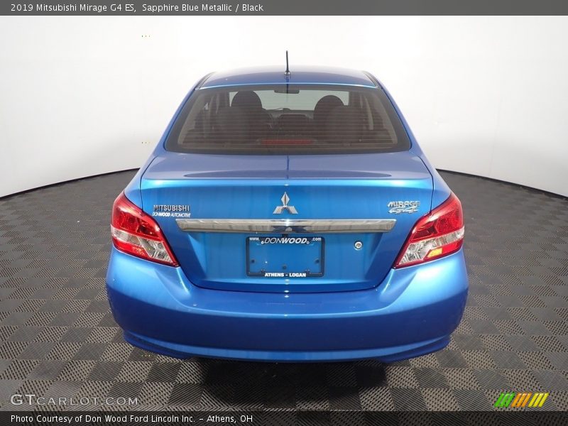 Sapphire Blue Metallic / Black 2019 Mitsubishi Mirage G4 ES