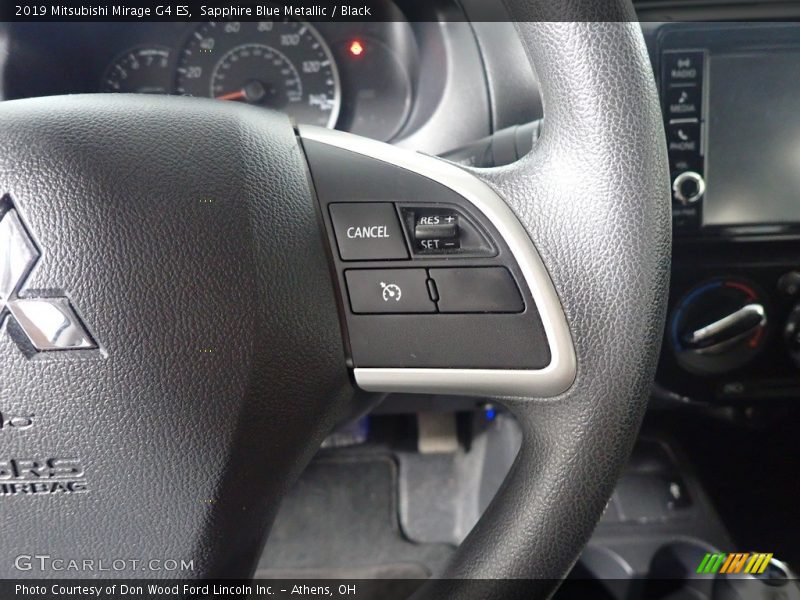 Sapphire Blue Metallic / Black 2019 Mitsubishi Mirage G4 ES