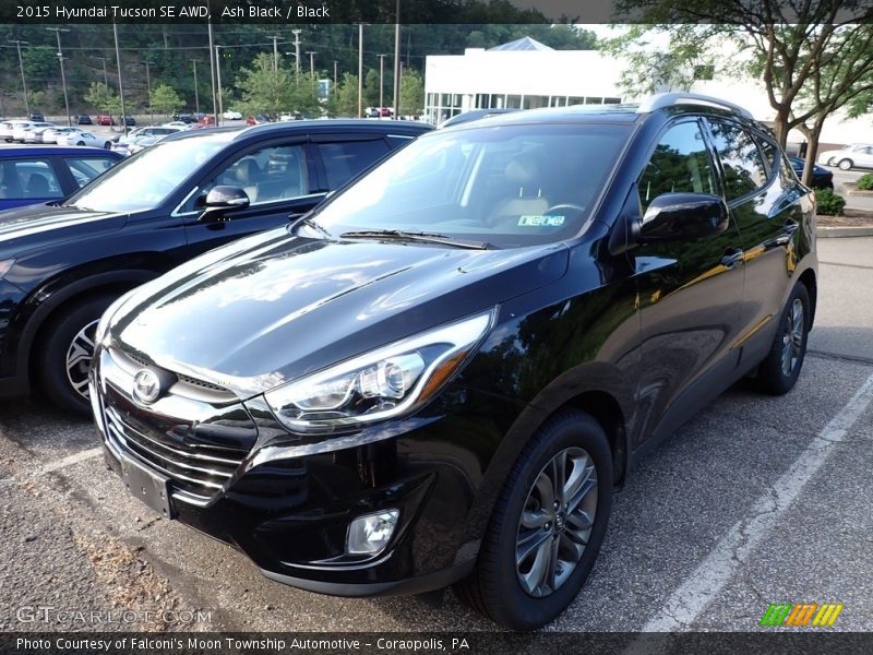 Ash Black / Black 2015 Hyundai Tucson SE AWD