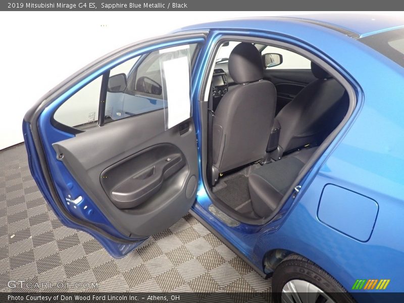 Sapphire Blue Metallic / Black 2019 Mitsubishi Mirage G4 ES