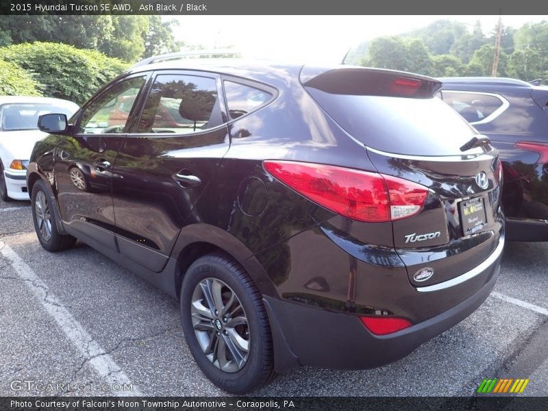 Ash Black / Black 2015 Hyundai Tucson SE AWD