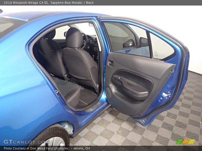 Sapphire Blue Metallic / Black 2019 Mitsubishi Mirage G4 ES