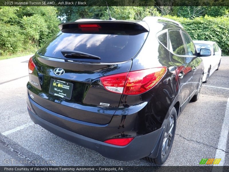 Ash Black / Black 2015 Hyundai Tucson SE AWD