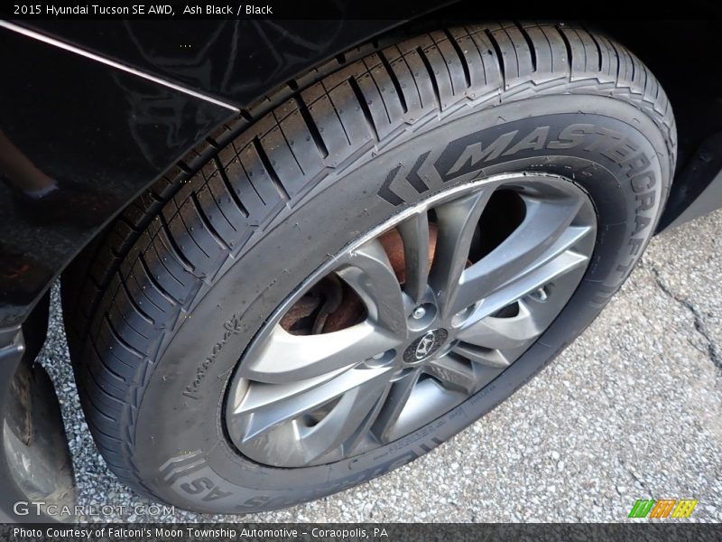 Ash Black / Black 2015 Hyundai Tucson SE AWD