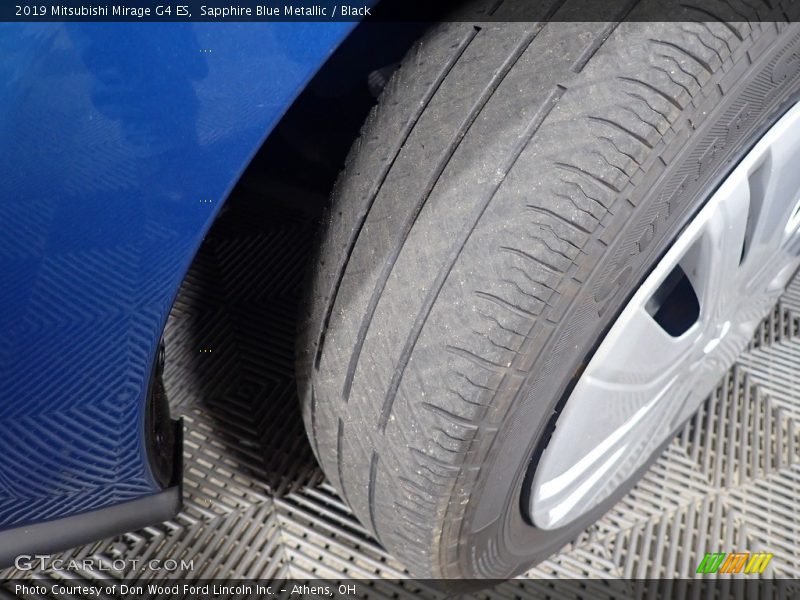 Sapphire Blue Metallic / Black 2019 Mitsubishi Mirage G4 ES