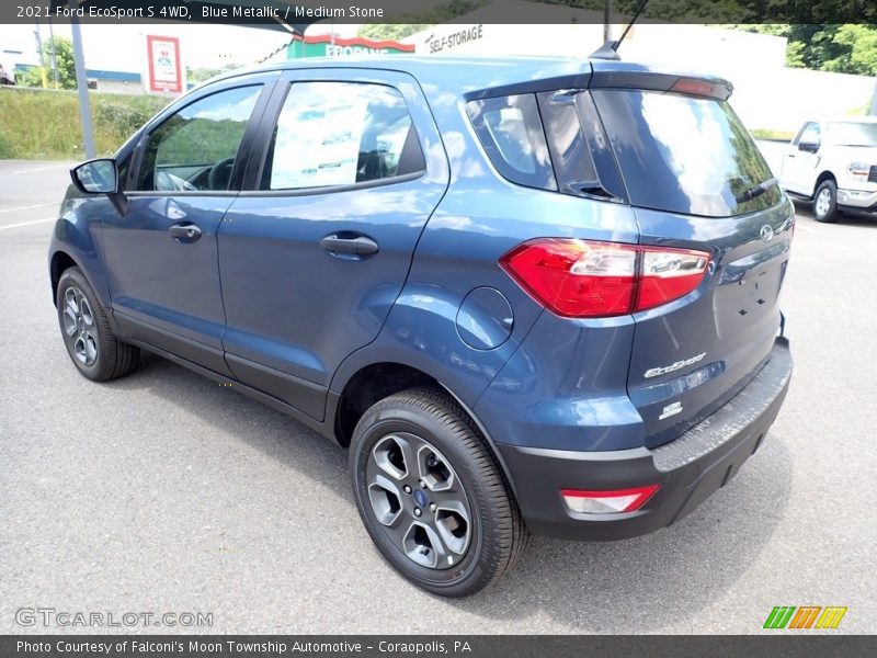 Blue Metallic / Medium Stone 2021 Ford EcoSport S 4WD