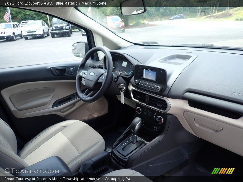 Dashboard of 2021 EcoSport S 4WD
