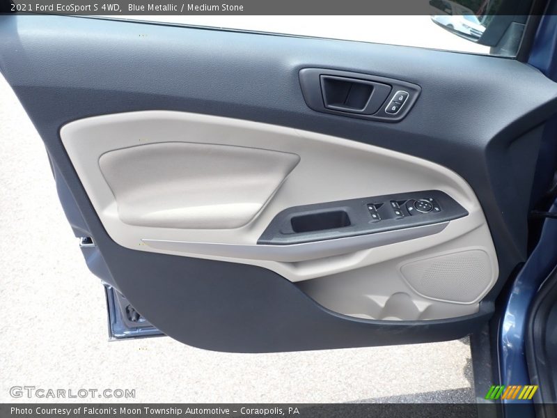 Blue Metallic / Medium Stone 2021 Ford EcoSport S 4WD