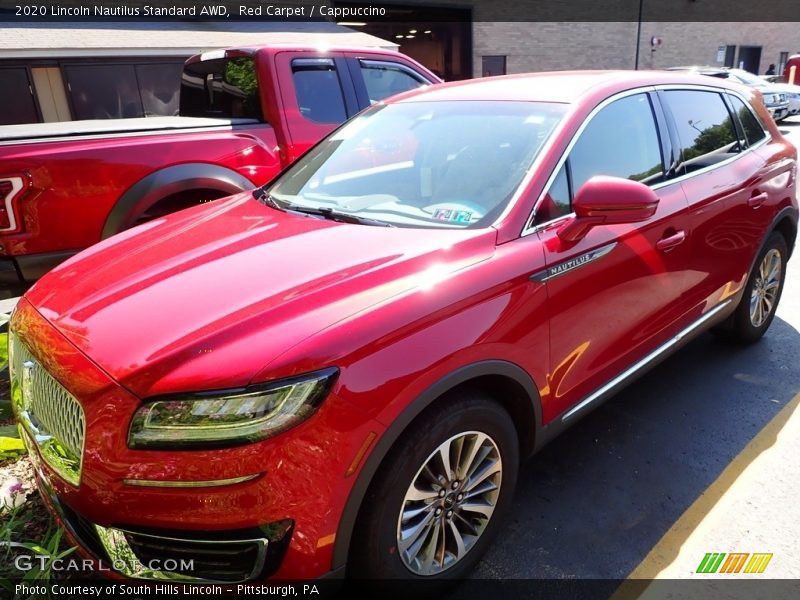 Red Carpet / Cappuccino 2020 Lincoln Nautilus Standard AWD