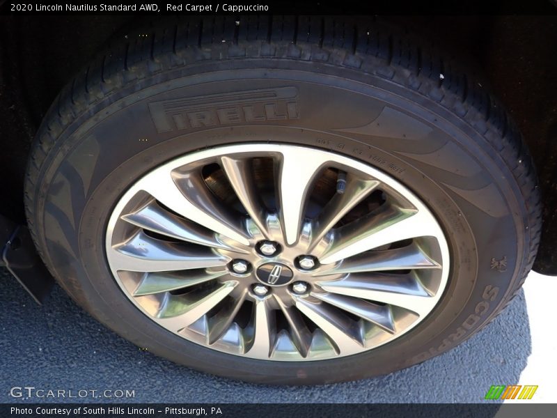 Red Carpet / Cappuccino 2020 Lincoln Nautilus Standard AWD