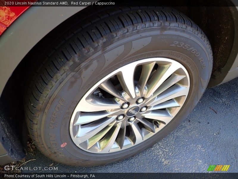 Red Carpet / Cappuccino 2020 Lincoln Nautilus Standard AWD