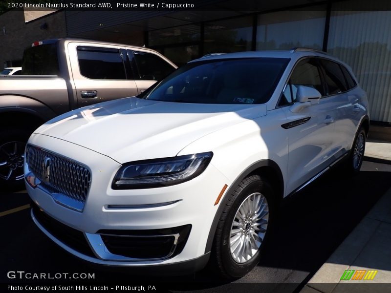 Pristine White / Cappuccino 2020 Lincoln Nautilus Standard AWD