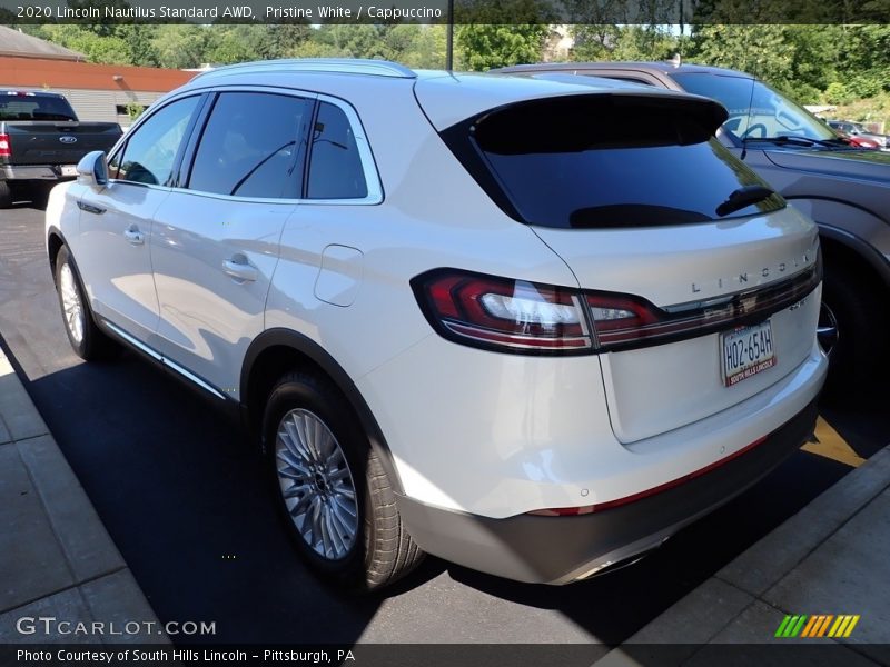 Pristine White / Cappuccino 2020 Lincoln Nautilus Standard AWD