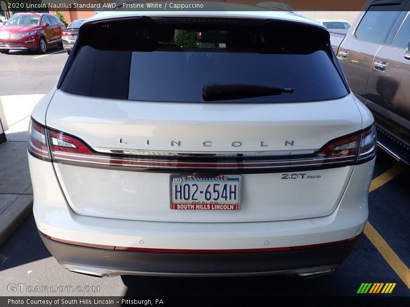 Pristine White / Cappuccino 2020 Lincoln Nautilus Standard AWD