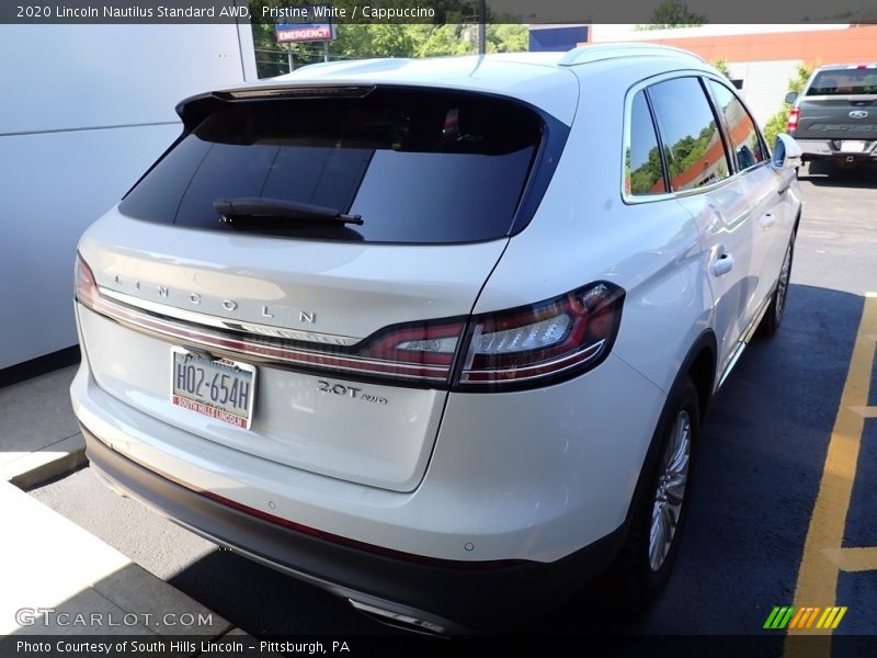 Pristine White / Cappuccino 2020 Lincoln Nautilus Standard AWD