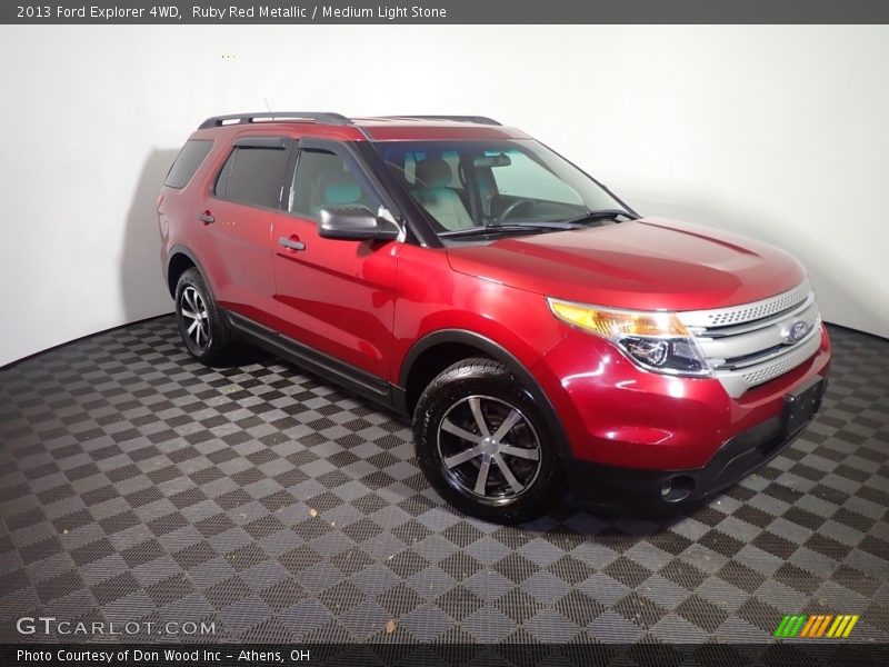 Ruby Red Metallic / Medium Light Stone 2013 Ford Explorer 4WD