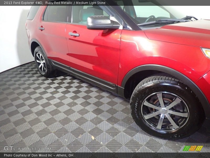 Ruby Red Metallic / Medium Light Stone 2013 Ford Explorer 4WD