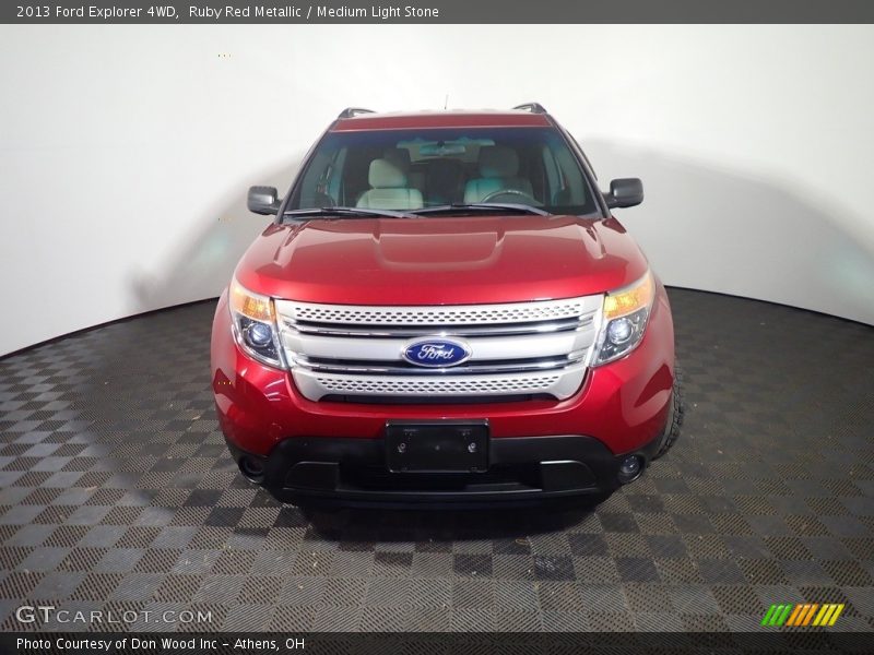 Ruby Red Metallic / Medium Light Stone 2013 Ford Explorer 4WD