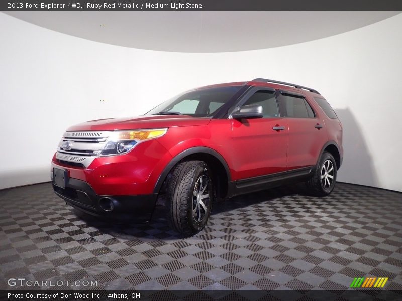 Ruby Red Metallic / Medium Light Stone 2013 Ford Explorer 4WD