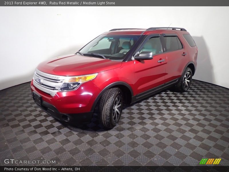 Ruby Red Metallic / Medium Light Stone 2013 Ford Explorer 4WD