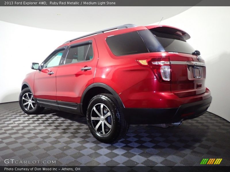 Ruby Red Metallic / Medium Light Stone 2013 Ford Explorer 4WD