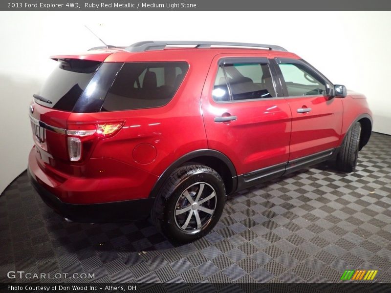 Ruby Red Metallic / Medium Light Stone 2013 Ford Explorer 4WD