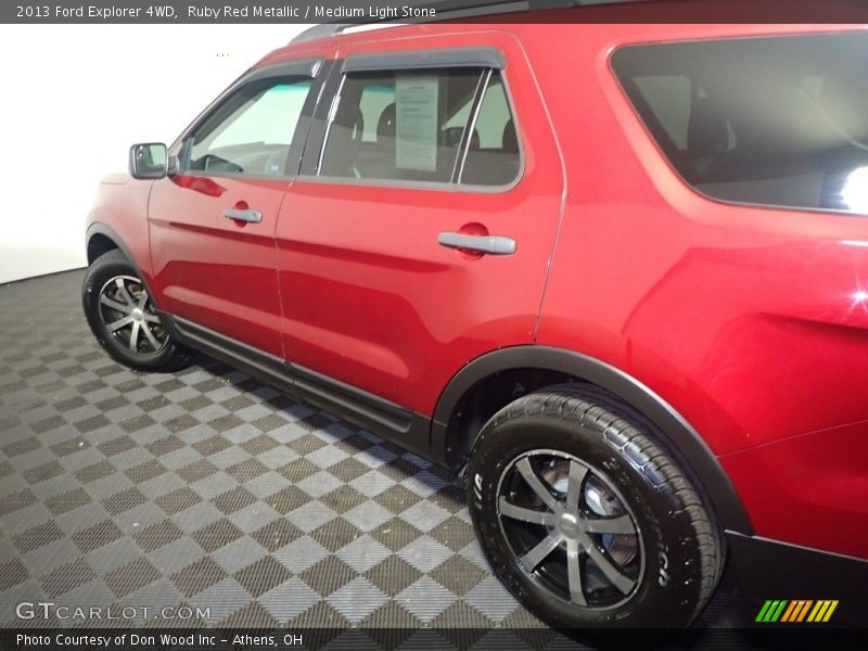 Ruby Red Metallic / Medium Light Stone 2013 Ford Explorer 4WD