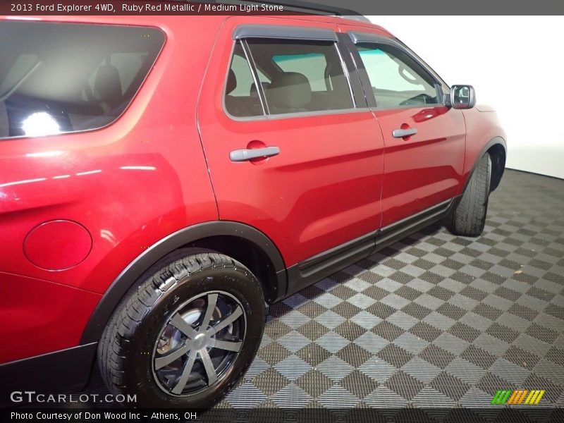 Ruby Red Metallic / Medium Light Stone 2013 Ford Explorer 4WD