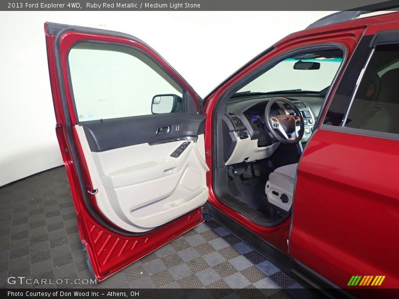 Ruby Red Metallic / Medium Light Stone 2013 Ford Explorer 4WD
