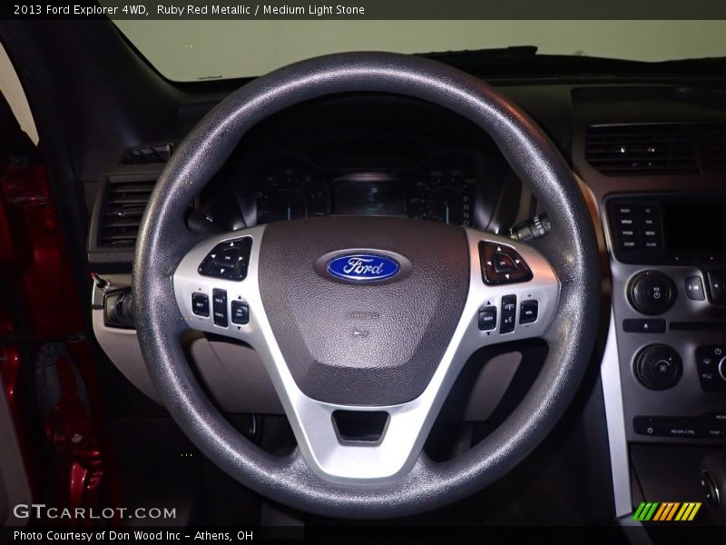 Ruby Red Metallic / Medium Light Stone 2013 Ford Explorer 4WD