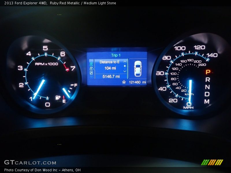Ruby Red Metallic / Medium Light Stone 2013 Ford Explorer 4WD